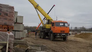Строительство ЖК Зеленая Долина в Зеленодольске (октябрь 2022)