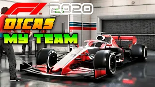 F1 2020 - DICAS PARA O MODO MY TEAM