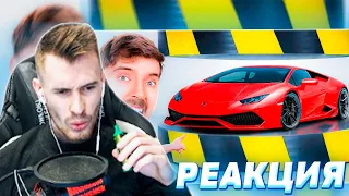 ЗАКВИЕЛЬ В ШОКЕ С РОЛИКА МИСТЕРА БИСТА: Гидравлический Пресс Vs Lamborghini || Нарезка Заквиеля