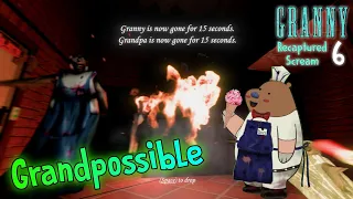 Granny Recaptured in Ice Scream 6 Atmosphere On "SCREAMPOSSIBLE" - Preset 6, Door Escape Good Ending