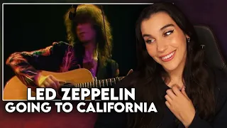 SO LOVELY!! First Time Reaction to Led Zeppelin - "Going to California"