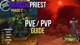 Shadow Priest Pve/PvP Guide Phase 2 Season of Discovery