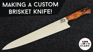 Making a Custom Brisket Knife | Knife Making