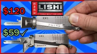 [388] $59 Genuine Lishi vs $120 Original Lishi | Is The Cheaper One Worth It?