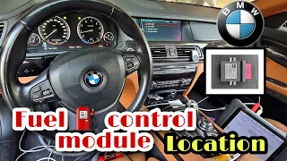 BMW FUEL CONTROL MODULE LOCATION .