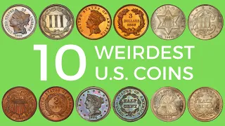 Top 10 Weirdest Most Valuable Coins - Weird Coins Worth Big Money