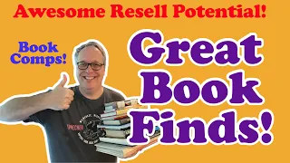 Finding Great Books for Resell!  My Latest Book Haul with Comps!