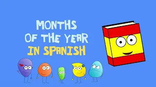 🇪🇸 Spanish months of the year children's song | Los meses del año para los niños