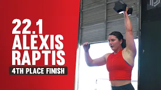 4TH PLACE FINISH!  ALEXIS RAPTIS | 22.1 CrossFit Open