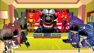 The Afton Family reacts to another five nights fnaf (Gacha Life) ~read des~