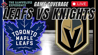 Toronto Maple Leafs vs Vegas Golden Knights LIVE STREAM NHL Game Audio | Leafs Live Gamecast