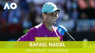 Rafael Nadal On-Court Interview (1R) | Australian Open 2022