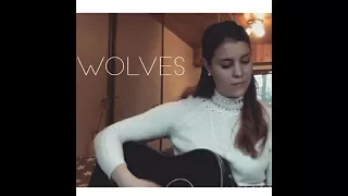 Selena Gomez, Marshmello - Wolves Cover By Kristina