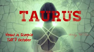 Taurus Astrology Horoscope : Venus in Scorpio till 7 October 2021 #shorts