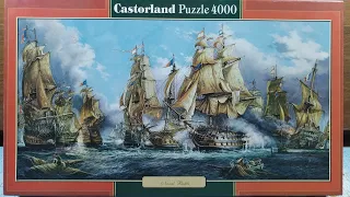Castorland:  Naval Battle (by Anna and Andrzej Orlinski) 4000 piece puzzle.