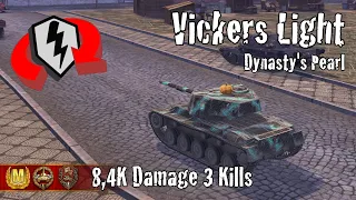 Vickers Light 105  |  8,4K Damage 3 Kills  |  WoT Blitz Replays