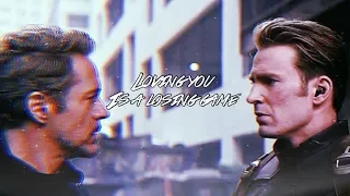 tony stark & steve rogers| loving you is a losing game