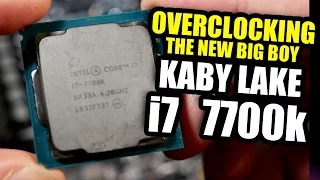 Overclocking the i7 7700K “Kaby Lake”, Intel’s New Big-Boy CPU