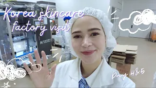 Korea Vlog Day 4&5: Skincare Factory Visit, Cafe hopping, Itaewon Night & more!