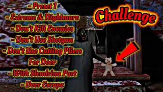 Granny v1.8 - Extreme & Nightmare Mode + No Killing (Challenge Read Description)