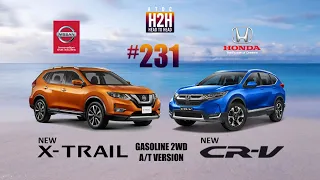 NEW H2H #231 Nissan NEW XTRAIL vs Honda New CR-V