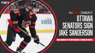 What do you think of the Senators deal for Jake Sanderson?