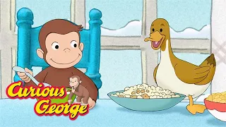 Breakfast with George  🐵 Curious George 🐵 Kids Cartoon 🐵 Kids Movies