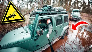 FESTGEFAHREN! 48H OFFROAD mit ÜBERNACHTUNG in Militärgebiet!