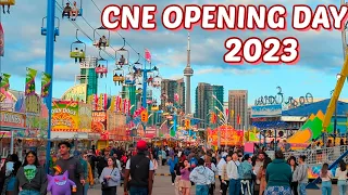 Toronto CNE Opening Day 2023 | Canadian National Exhibition is Back!