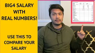 BIG 4 SALARY REVEALED- INDIA  | How much you earn in Big 4 India