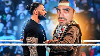 قررت ادخل عالم المصارعة و لعبت على الحزام 😍 !! - WWE 2K23