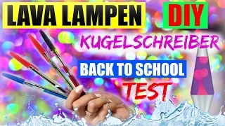 DIY TEST | LAVA LAMPE KUGELSCHREIBER | Back to School | SofiaBeautyCafe