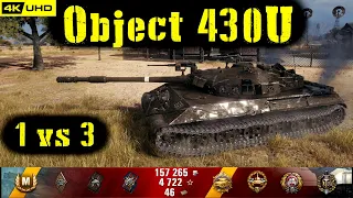 World of Tanks Object 430U Replay - 11 Kills 8.9K DMG(Patch 1.7.0)