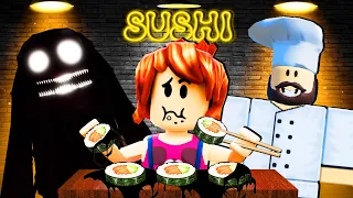 NÃO COMA SUSHI NO ROBLOX *Ingrediente Secreto*