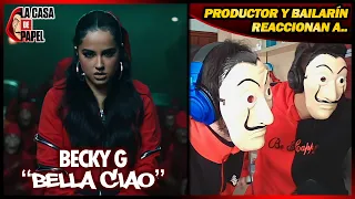 Becky G - Bella Ciao #LaCasaDePapel | 🌟 Reacción Productor y Bailarín 🌟 | #NeckeYBisweik