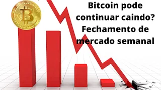 Bitcoin, análise completa de fechamento do mercado financeiro mundial,será que continuaremos caindo?