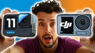 GOPRO 11 vs DJI Action 3 | Low Light, Stabilization and Dynamic Range