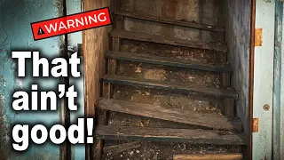 Replacing My Rotted Basement Bulkhead Stairs | How to Calculate and Build Your Own Staircase