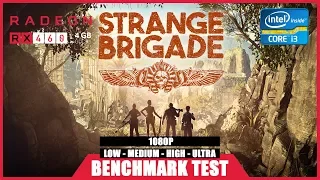 STRANGE BRIGADE // BENCHMARK TEST // AMD RX 460