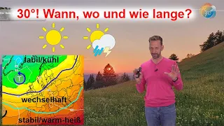 Umstellung am Wochenende: 1. Sommerdurch! 30er fällt - wann & wo, wie lange bleibt die Sommerwärme?