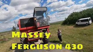 Massey Ferguson 430 на Новоархангельськ. Аварія на дорозі. Мальовничі пейзажі Черкащини