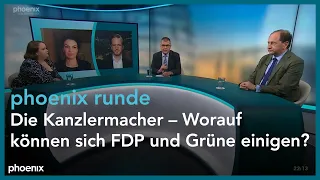 phoenix runde: Die Kanzlermacher – Worauf können sich FDP und Grüne einigen?