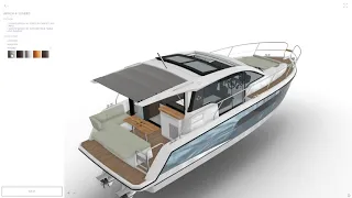 Hanse Yachts Sealine C335 configurator in Interactive 3D