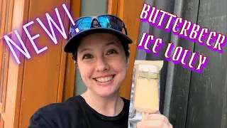 NEW!! BUTTERBEER ICE LOLLY IS FINALLY HERE! || WIZARDING WORLD OF HARRY POTTER || UNIVERSAL ORLANDO