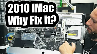 2010 iMac 27". Customer WANTS IT FIXED. Answering Epic questions.