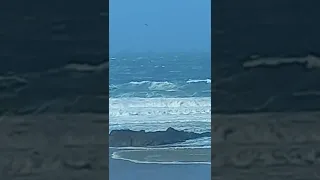 Storm eunice doing its thing in St Ives Bay midday Friday 18th Feb 2022.