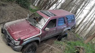 hilux surf v6 manual in action at harrs road new zealand