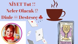 Niyetini Tut Yorumunu Dinle! Desteseç: kahve falı 🤎 Tarot 🌠#iskambilfalı#tarot #yıldızname#