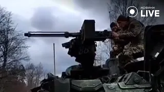 💥Навчання бійців 82-ї бригади на американських ББМ Stryker / 21.03, ЗСУ, Кулемет | Новини.LIVE