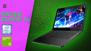 Обзор 💻 Razer Blade 14 - GTX 1060 + i7 7700HQ - тонкий игровой ноутбук + FPS TEST (RZ09 0195)